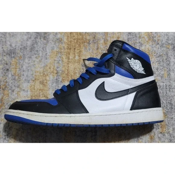Nike Men's‎ Air Jordan 1 Retro High OG Royal Toe 555088-041 Size 13